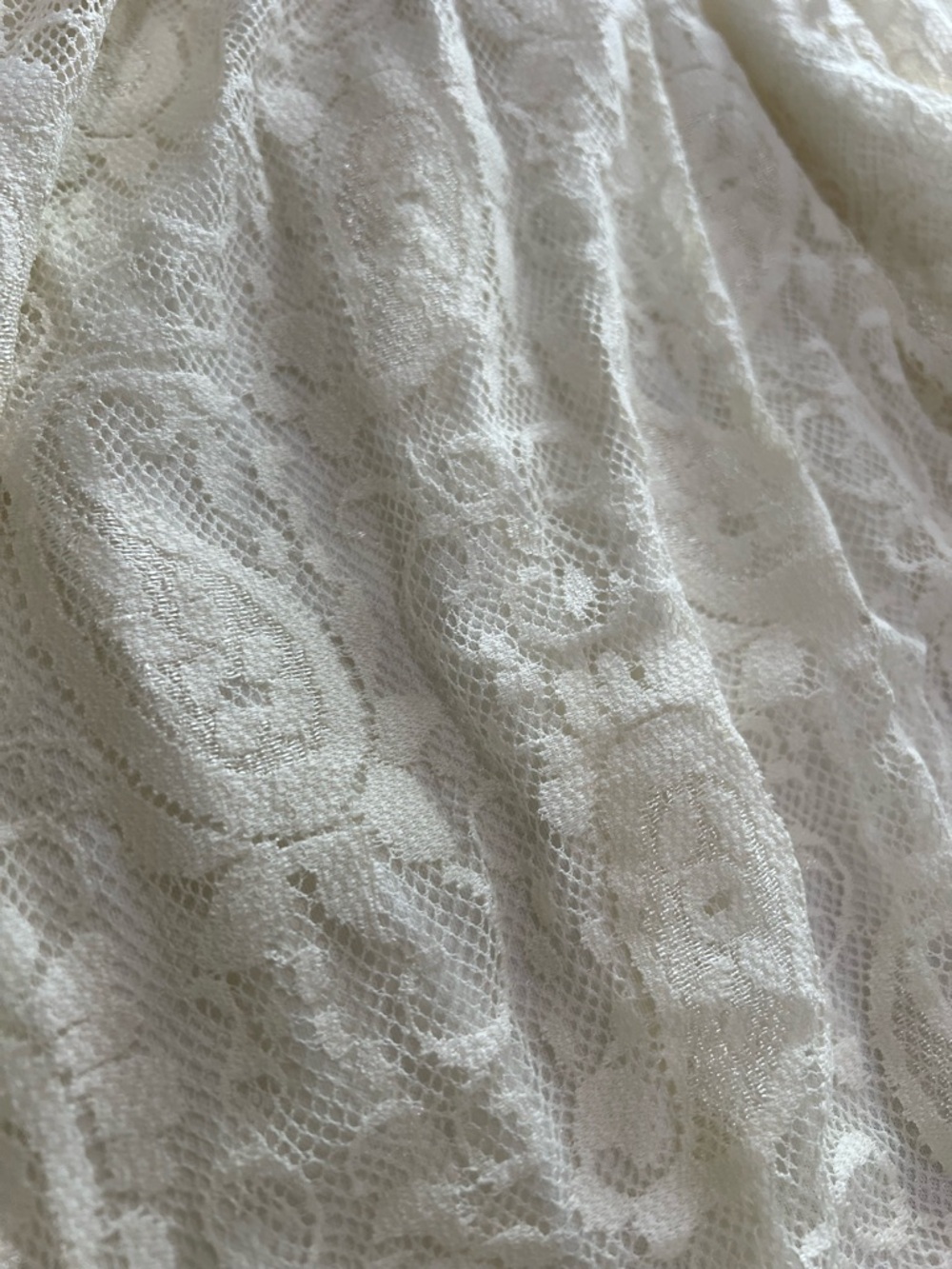 Rock Cream Lace Long-Sleeve Boho Dress - Picture 6 of 7